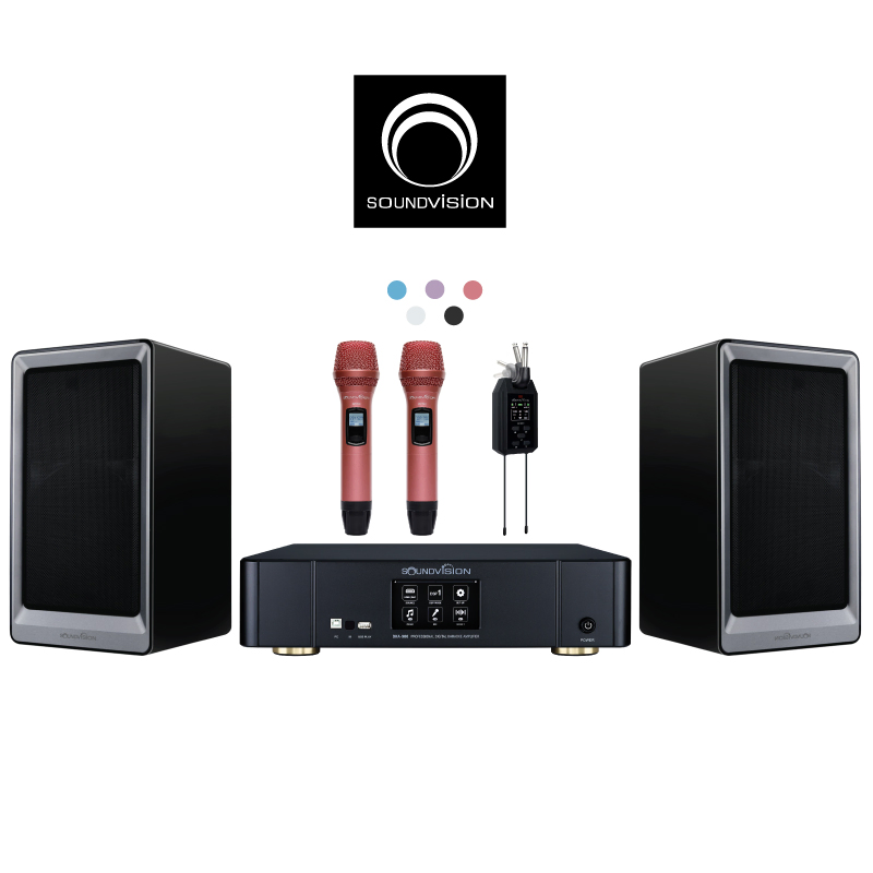 ชุดเครื่องเสียงคาราโอเกะ SOUNDVISION OKE UNI SET 1