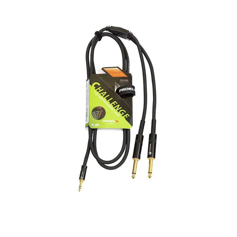 PROEL CHLP170LU3 สายสัญญาณ TRS 3.5 มิลลิเมตร – 2xMONO ความยาว 3 เมตร - Image 3