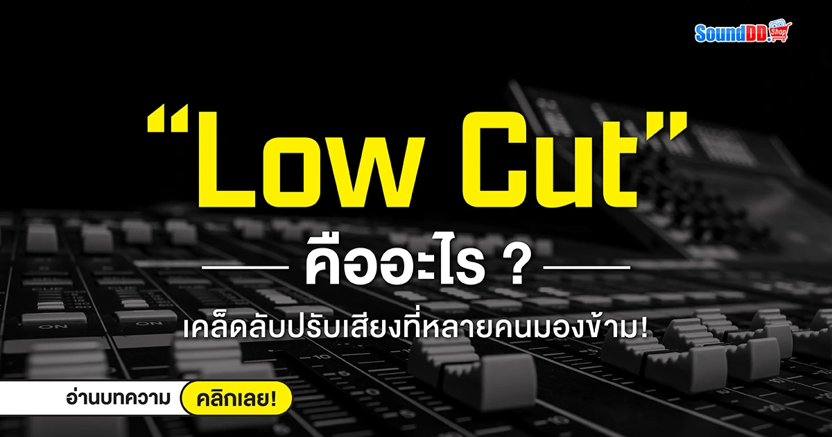Low Cut คืออะไร? เคล็ดลับปรับเสียงที่หลายคนมองข้าม!