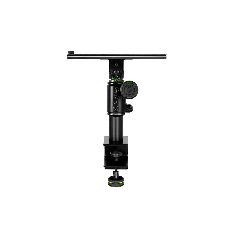 GRAVITY GSP 3102 TM ขาตั้งลำโพง สตูดิโอมอนิเตอร์ หมุนได้ 360 องศา มาพร้อมกับตัวหนีบโต๊ะ