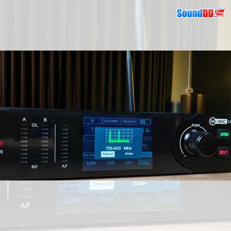 VL-AUDIO V-MIC Voice Mate R2 ชุดไมค์ลอยดิจิตอล มือถือคู่ แบบ UHF - Image 9