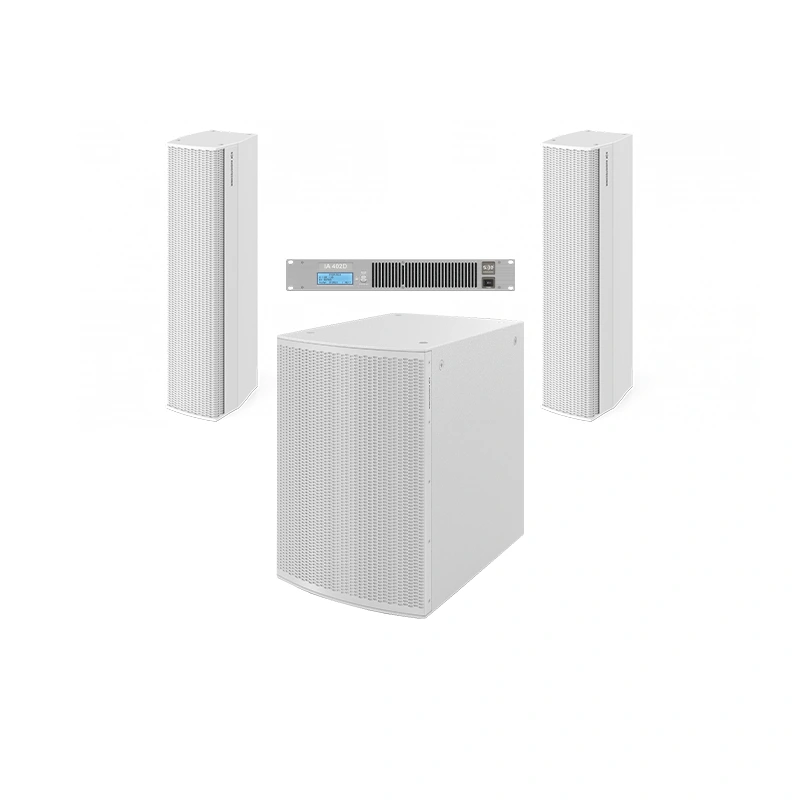 SE Audiotechnik Power Audio SET White Edition ชุดลำโพงคอลัมน์ พร้อมแอมป์