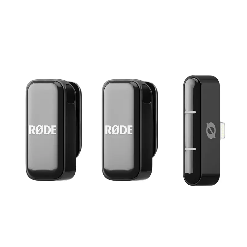 RODE Wireless Micro ไมโครโฟนไร้สายแบบหนีบปกเสื้อ สีดำ