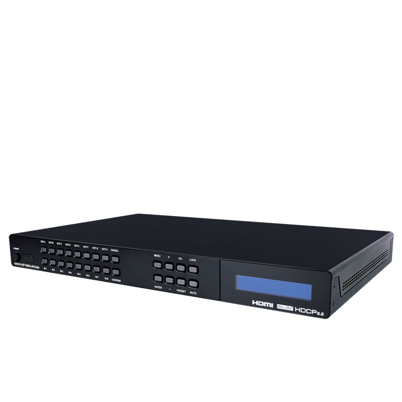 เครื่องสลับสัญญาณแมททริค CYP CPLUS-V8H8HPA เอียง