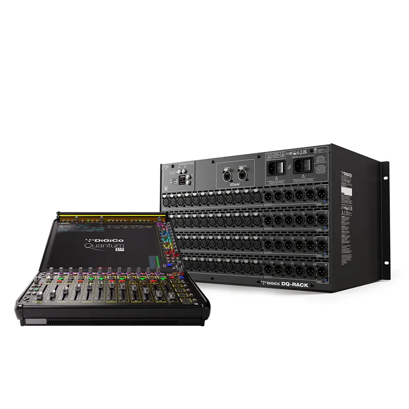 DIGICO QUANTUM112 x DIGICO DQ-Rack มิกเซอร์ดิจิตอล พร้อม สเตจบ๊อกซ์