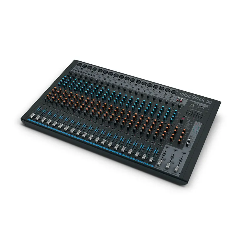 LD SYSTEMS VIBZ 24 DC มิกเซอร์ อนาล็อก 24 ชาแนล พร้อม DFX และ Compressor