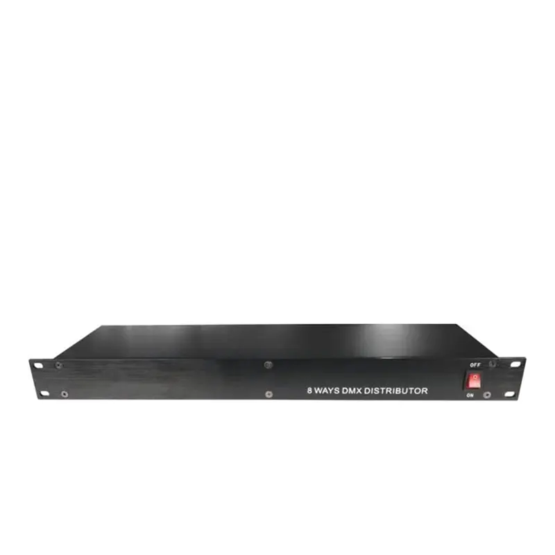 NIGHTSUN DMX-8 เครื่องกระจายสัญญาณ สำหรับควบคุมระบบแสง รองรับช่อง DMX 512 ช่อง