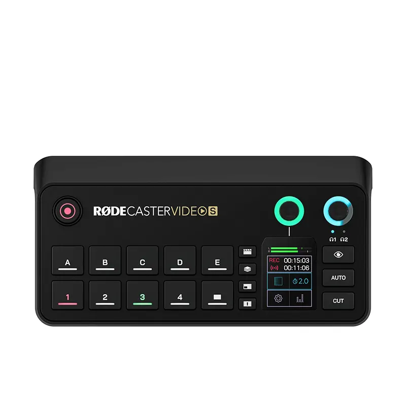 RODE Caster Video S คอนโซลควบคุมวิดีโอ และเสียง สำหรับผู้สร้างวิดีโอ และสตรีมสด