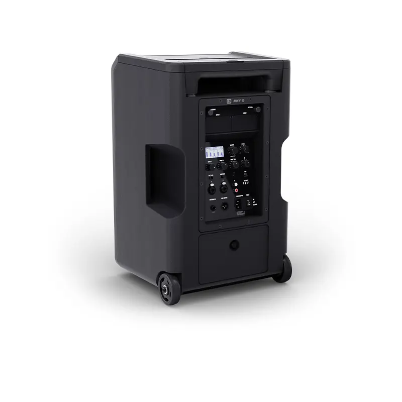 LD SYSTEMS ANNY 10 ลำโพงพกพา 10 นิ้ว 2 ทาง 160 วัตต์ พร้อมบลูทูธ มีแบตเตอร์รี่ และมิกเซอร์ในตัว