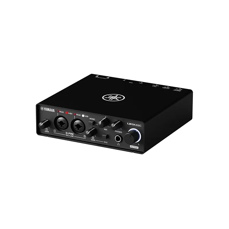 YAMAHA URX22C USB Audio/MIDI Interface 2-in/2-out 32-bit/192 kHz