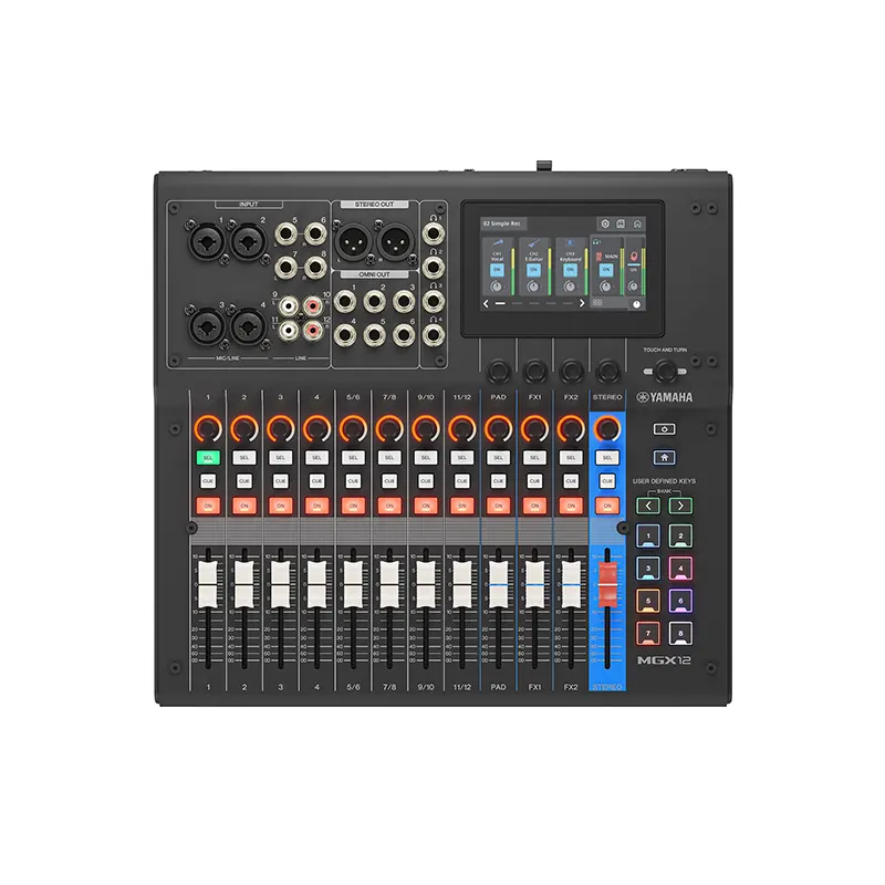 YAMAHA MGX12 Digital Mixer 18 Input เครื่องผสมสัญญาณเสียง มิกเซอร์ดิจิตอล 18 ชาแนล