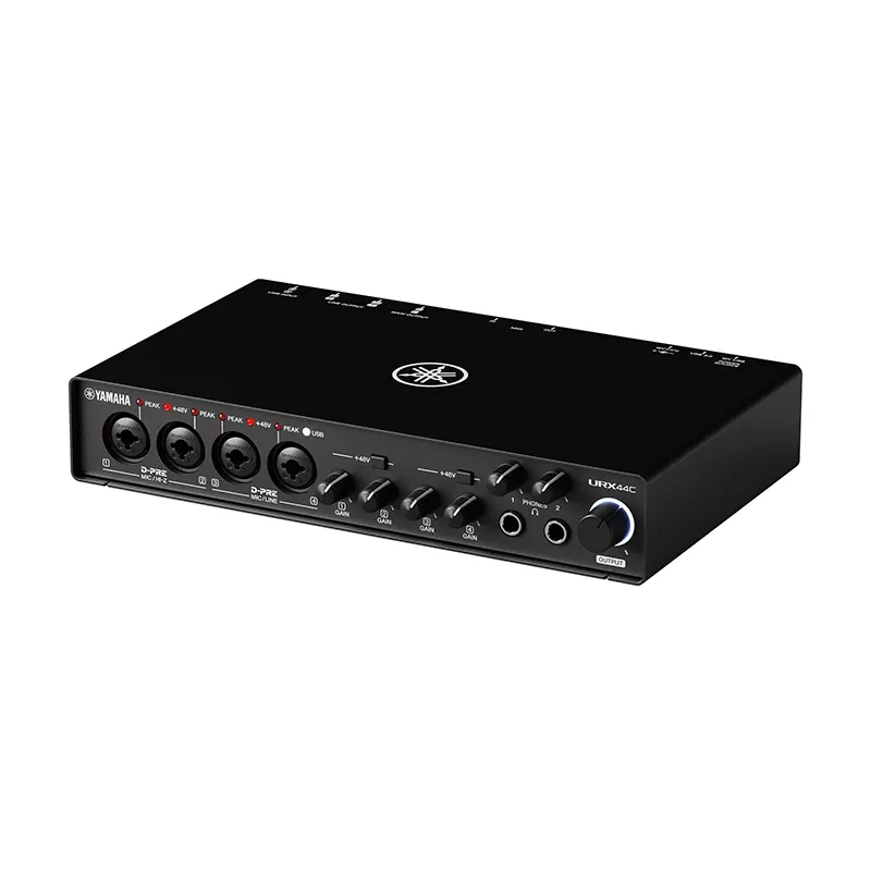 YAMAHA URX44C USB Audio/MIDI Interface 6-in/4-out 32-bit/192 kHz