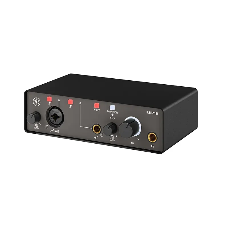 YAMAHA UR12MK3 USB Audio Interface 2-in/2-out 24-bit/192 kHz