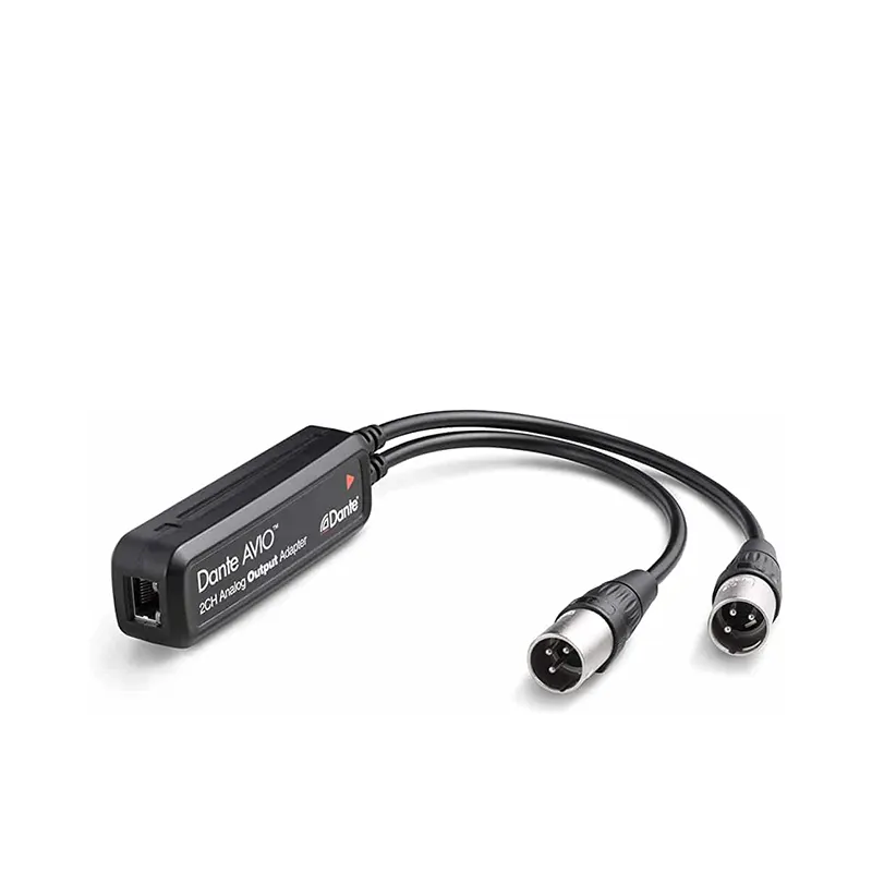 Audinate Dante AVIO 2CH Analog Output Adapter
