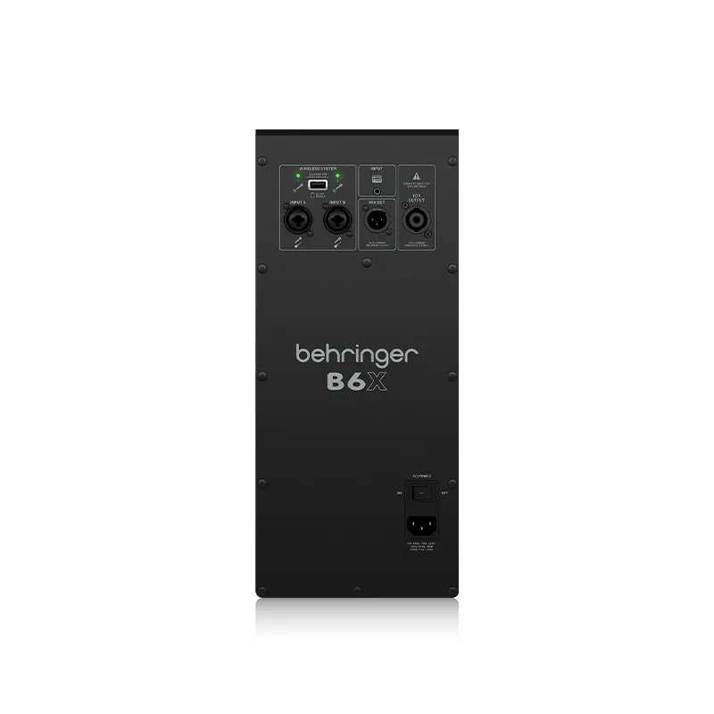 BEHRINGER B6X ชุดลำโพง Active คอลัมน์ 4 x 3 นิ้ว ซับ 10 นิ้ว 800 วัตต์ รองรับ TWS