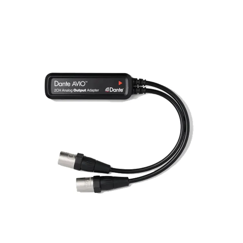 Audinate Dante AVIO 2CH Analog Output Adapter