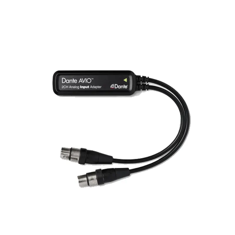 Audinate Dante AVIO 2CH Analog Input Adapter