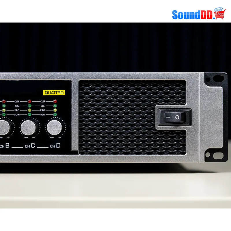 FEDYCO XT12000A เพาเวอร์แอมป์ 4 ชาแนล 4 x 1000 วัตต์ ที่ 8 โอห์ม - Image 8