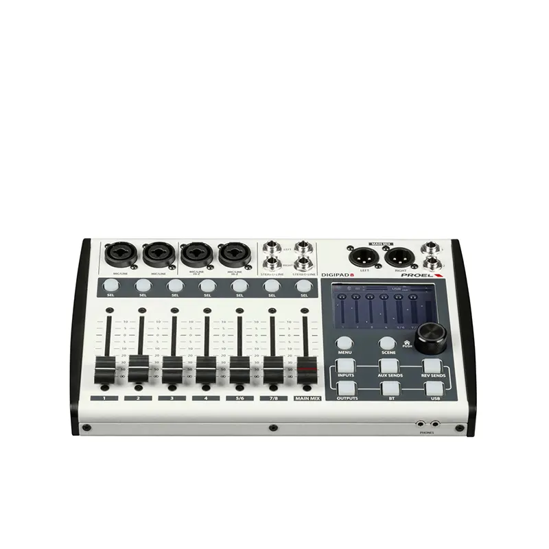 PROEL DIGIPAD8 มิกเซอร์ ดิจิตอล 8 ชาแนล