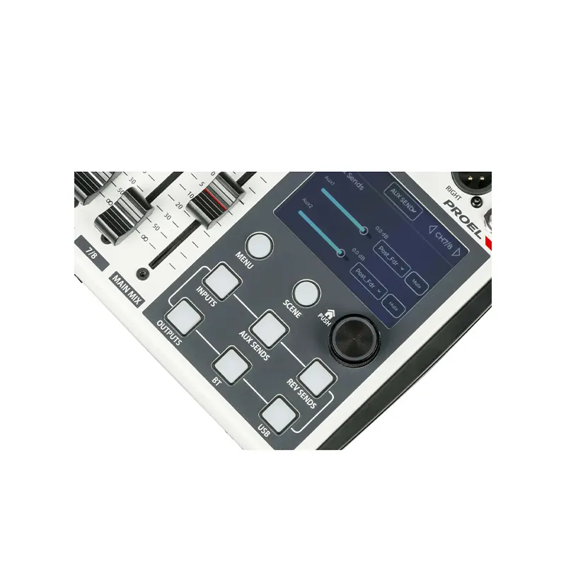 PROEL DIGIPAD8 มิกเซอร์ ดิจิตอล 8 ชาแนล