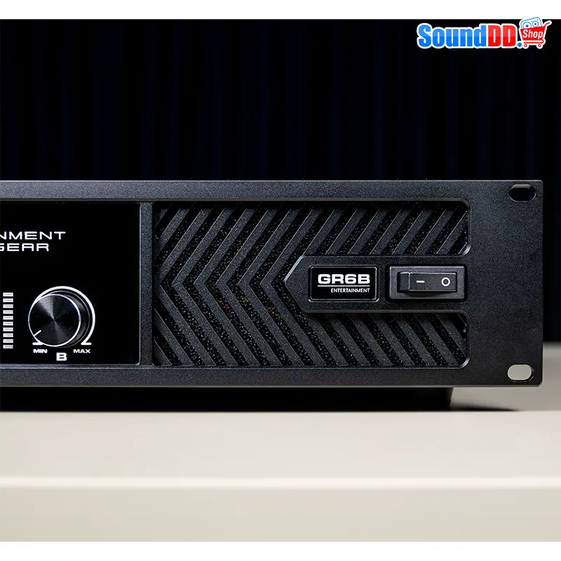 FEDYCO GR6 เพาเวอร์แอมป์ 2 ชาแนล 2 x 600 วัตต์ ที่ 8 โอห์ม - Image 6