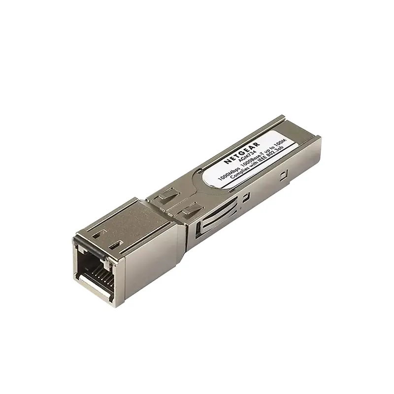 NETGEAR AGM734 อุปกรณ์แปลงสัญญาณ โมดูล SFP 1G แบบพอร์ต RJ45