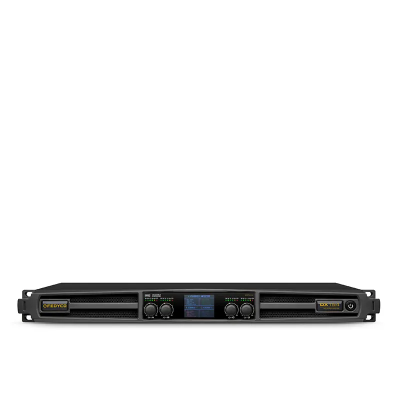 FEDYCO DX15:4 เพาเวอร์แอมป์ 4 ชาแนล 4 x 1500 วัตต์ ที่ 8 โอห์ม