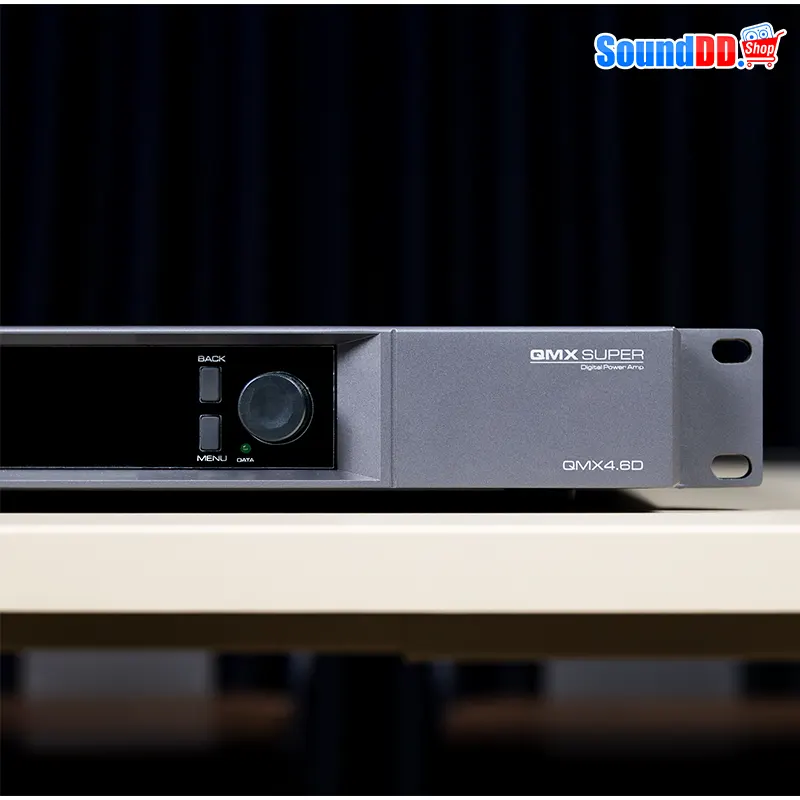 FEDYCO QMX4.6D เพาเวอร์แอมป์ 4 ชาแนล 4 x 600 วัตต์ ที่ 8 โอห์ม รองรับ Dante - Image 8
