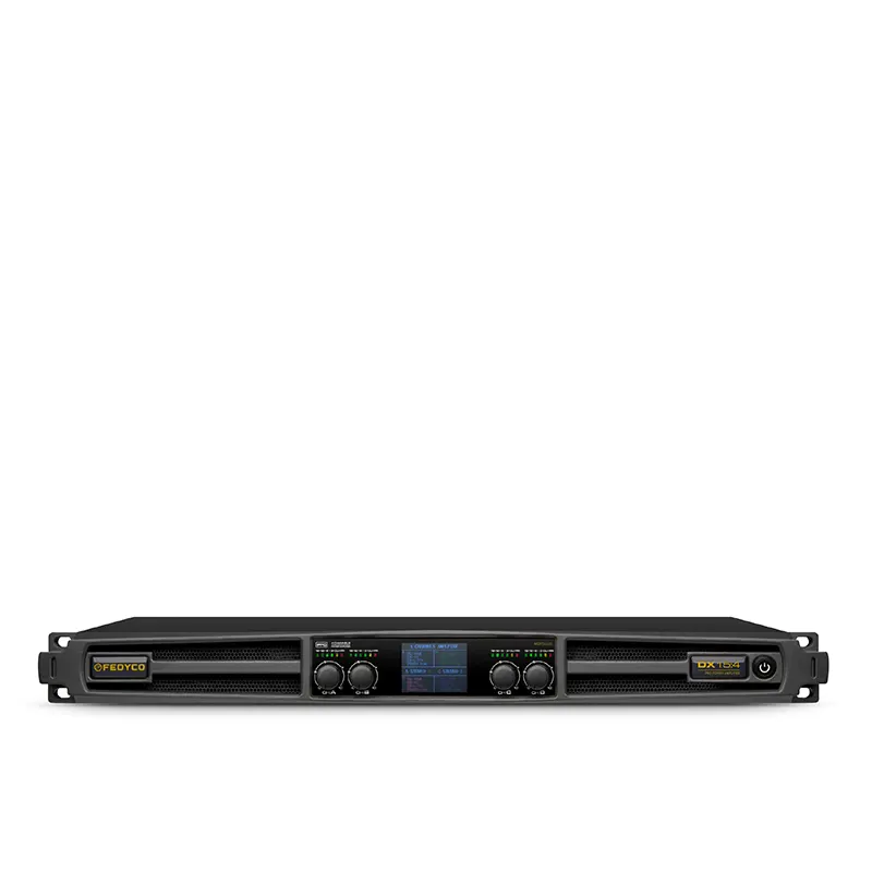 FEDYCO DX20:4 เพาเวอร์แอมป์ 4 ชาแนล 4 x 2500 วัตต์ ที่ 8 โอห์ม