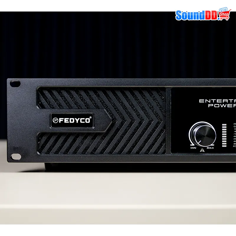 FEDYCO GR6 เพาเวอร์แอมป์ 2 ชาแนล 2 x 600 วัตต์ ที่ 8 โอห์ม - Image 5