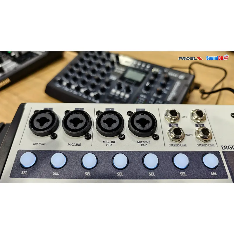 PROEL DIGIPAD8 มิกเซอร์ ดิจิตอล 8 ชาแนล - Image 5