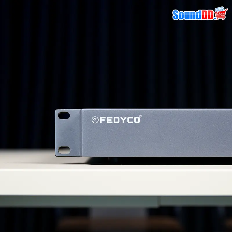 FEDYCO QMX4.6D เพาเวอร์แอมป์ 4 ชาแนล 4 x 600 วัตต์ ที่ 8 โอห์ม รองรับ Dante - Image 5