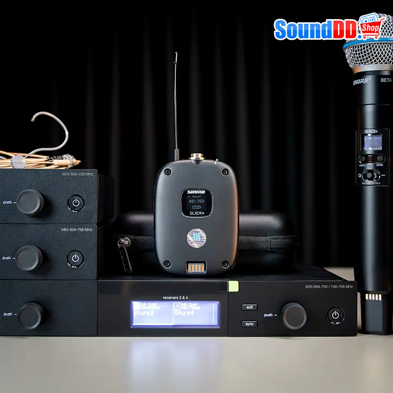 SHURE SLXD1+=-M55 เครื่องส่งสัญญาณไร้สายดิจิตอล แบบ UHF (ไม่มีไมค์)(ไม่มีเครื่องรับ) - Image 2