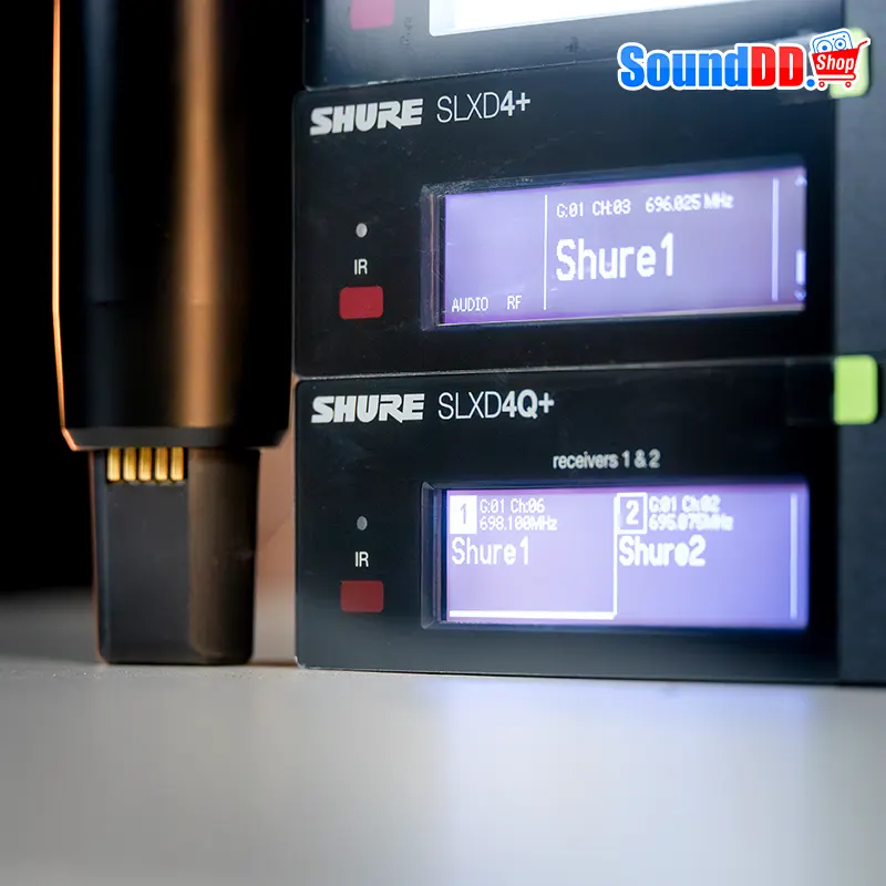 SHURE SLXD24+A/B58-M55 ชุดไมค์ลอยดิจิตอล มือถือเดี่ยว แบบ UHF - Image 2