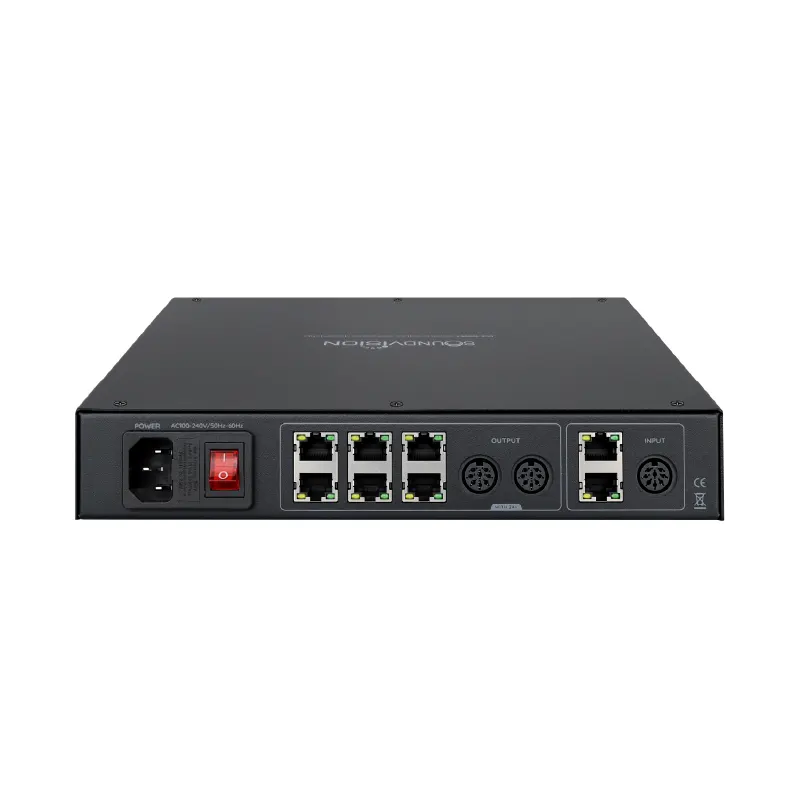 SOUNDVISION DCS-1000EX เครื่องจ่ายไฟ สำหรับชุดไมค์ประชุม DCS-1000 Series และ DCS-2000 Series