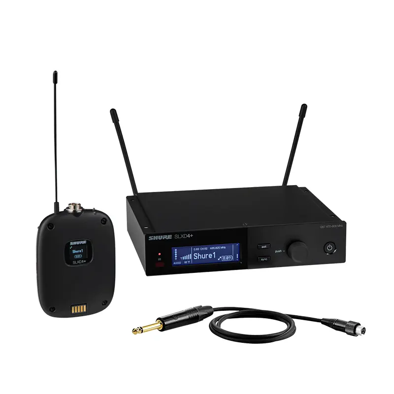 SHURE SLXD14+A-M55 ชุดไมค์ลอยดิจิตอล แบบ UHF (ไม่มีไมโครโฟน)
