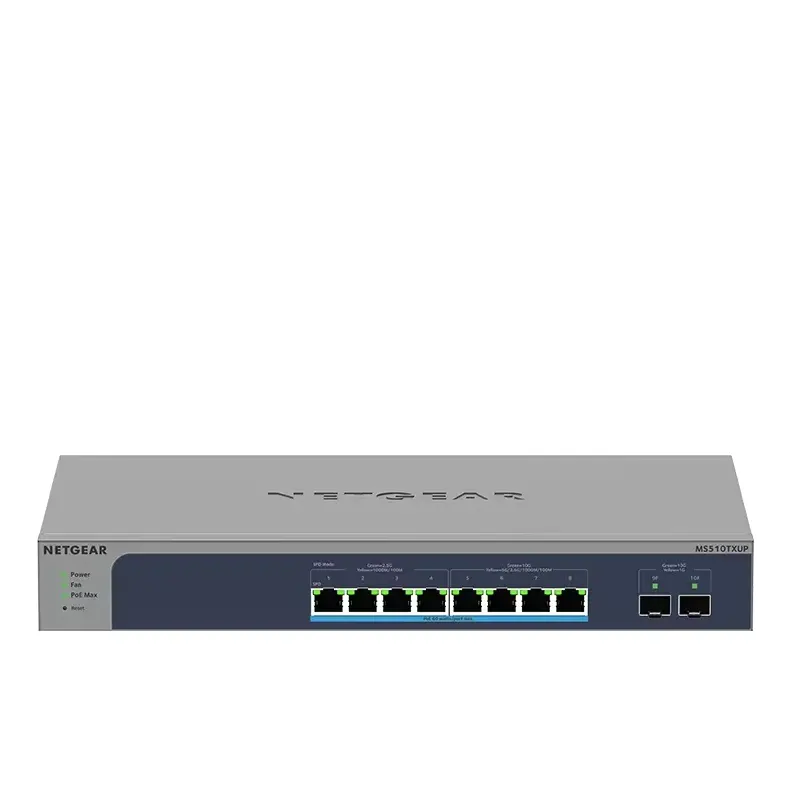 NETGEAR MS510TXUP 8-Port Multi-Gigabit/10G Ethernet Ultra60 PoE++