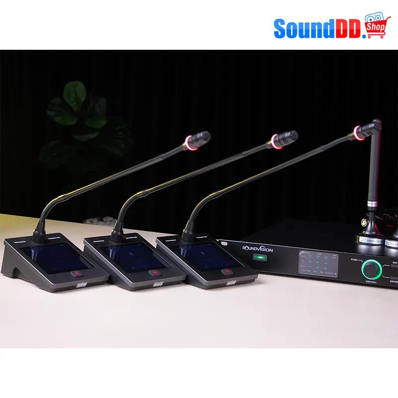 SOUNDVISION DWS-3000DG ชุดไมค์ประชุมไร้สาย สำหรับผู้ร่วมประชุม ระบบดิจิตอล - Image 8