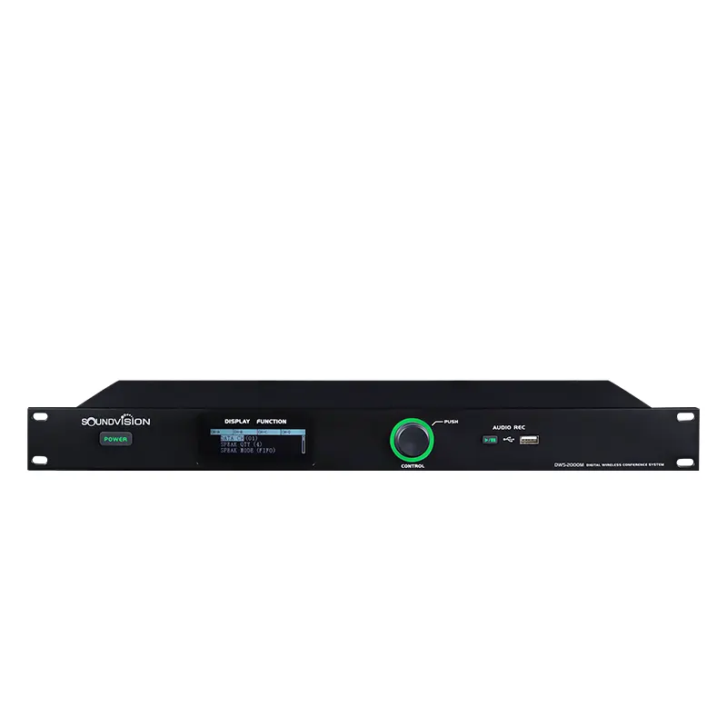 SOUNDVISION DWS-2000M เครื่องควบคุมชุดไมค์ประชุม ระบบดิจิตอล
