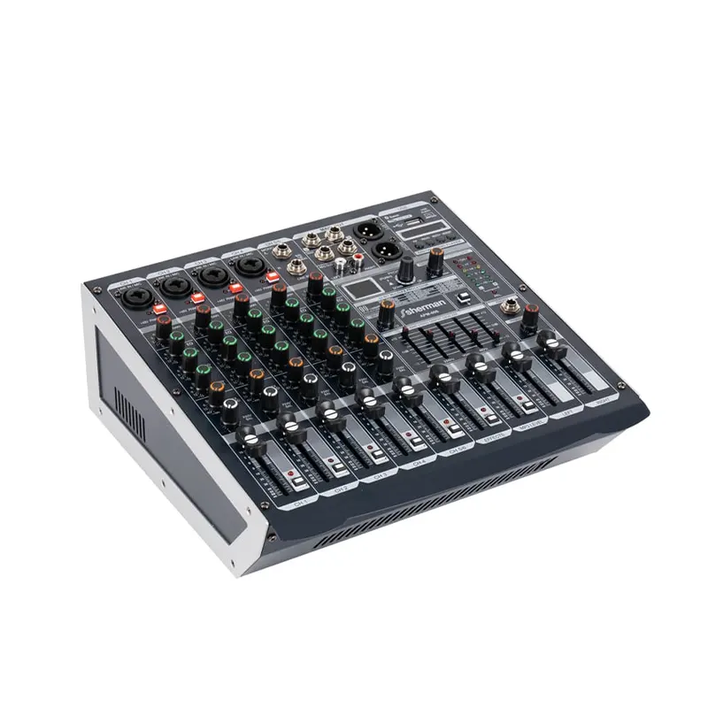 SHERMAN APM-006 เพาเวอร์มิกเซอร์ 6 ชาแนล 1000 วัตต์