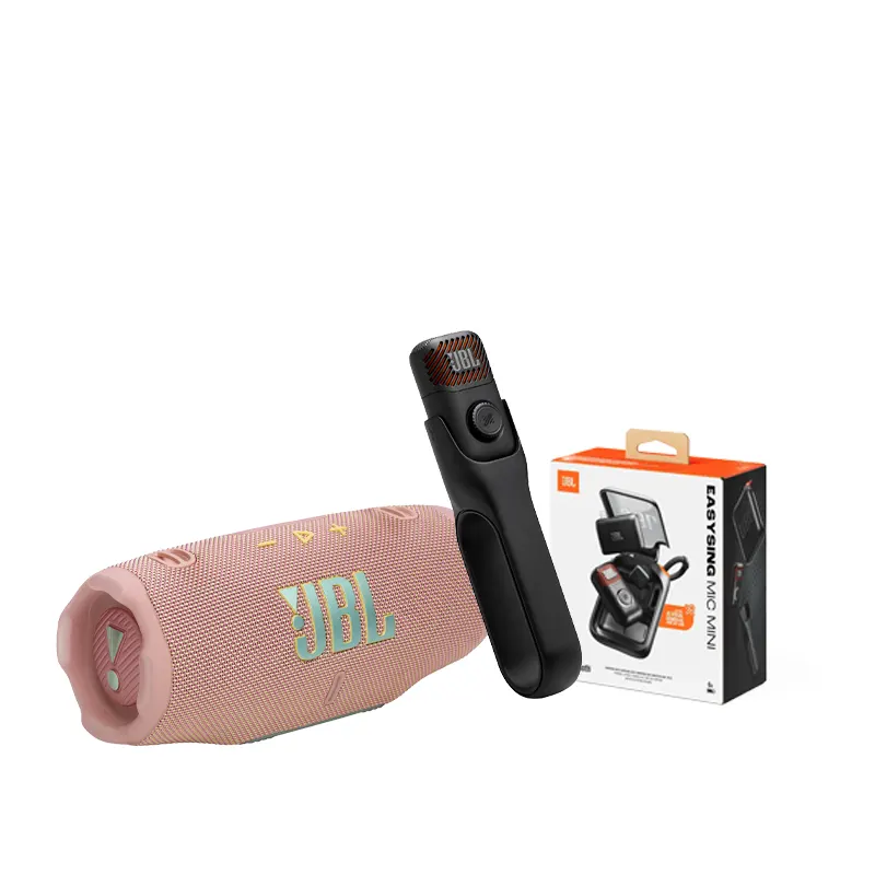 JBL Sing&Party Pink Portable Karaoke SET ลำโพงบลูทูธพกพา พร้อมไมค์ลอย