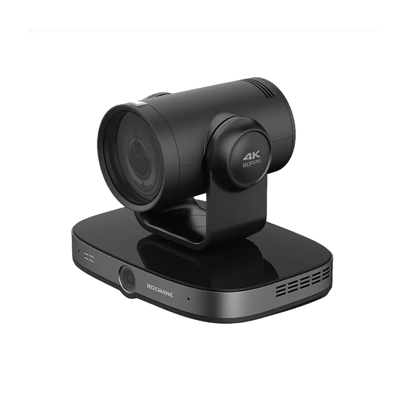 ROCWARE RC941 กล้อง PTZ Dual-Lens สำหรับห้องประชุมออนไลน์ 4K, Optical Zoom 12x