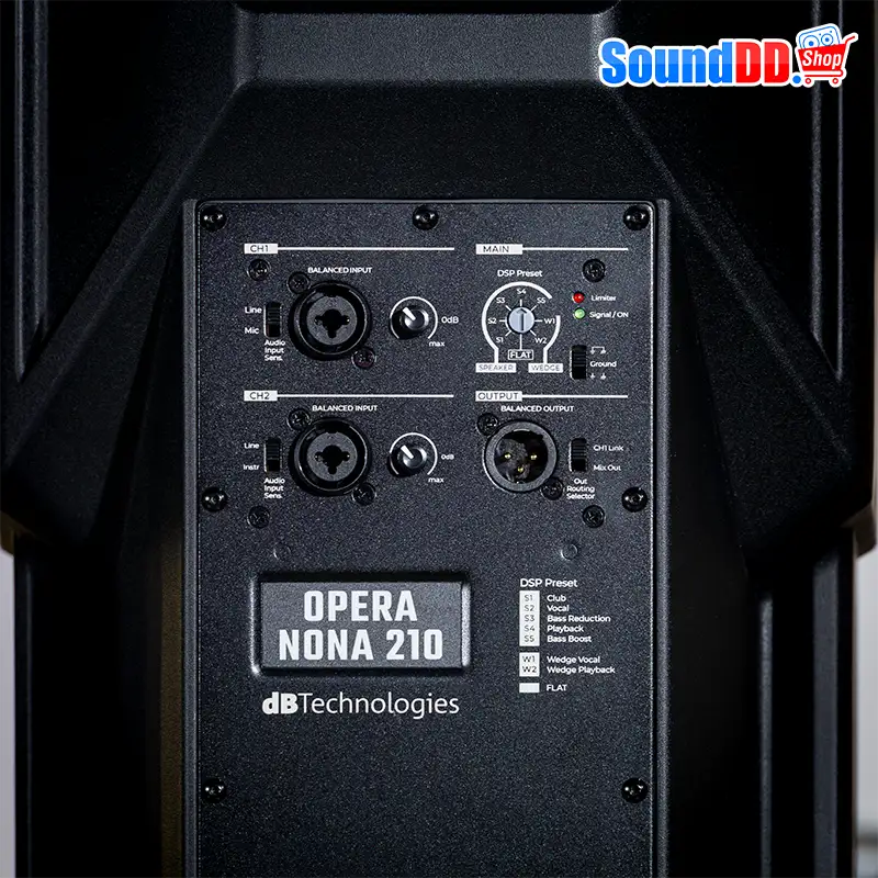 dBtechnologies OPERA NONA 210 ลำโพง coaxial 2x10 นิ้ว 3 ทาง 2000 วัตต์ - Image 17