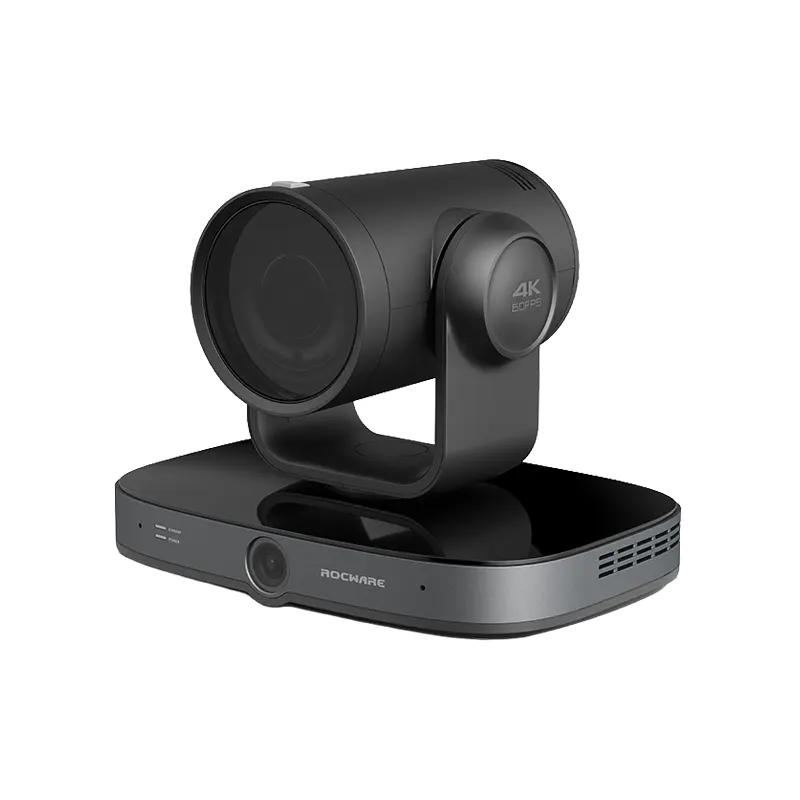 ROCWARE RC941 กล้อง PTZ Dual-Lens สำหรับห้องประชุมออนไลน์ 4K, Optical Zoom 12x