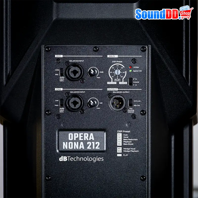 dBtechnologies OPERA NONA 212 ลำโพง coaxial 2x12 นิ้ว 3 ทาง 2000 วัตต์ - Image 16